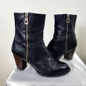 RUDSAK Black Heeled Boots